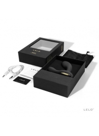 Чёрный перезаряжаемый стимулятор простаты Bruno Black - Lelo - в Вологде купить с доставкой