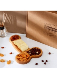 Деревянное блюдо для подачи в форме члена (32,5 х 20 х 1,7 см) - Сима-Ленд - купить с доставкой в Вологде