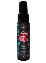 Спрей для горла Deep Throat с десенсибилизирующим эффектом и вкусом бабл-гам - 50 мл. - БиоМед - купить с доставкой в Вологде