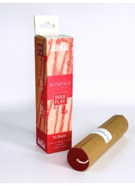 Низкотемпературная свеча для тактильной практики Wax Play To Blaze - Lola Games - купить с доставкой в Вологде