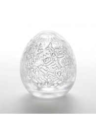 Мастурбатор-яйцо Keith Haring EGG PARTY - Tenga - в Вологде купить с доставкой