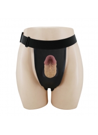 Полый страпон на регулируемых трусиках Houston - 17,5 см. - Baile - купить с доставкой в Вологде