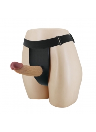 Полый страпон на регулируемых трусиках Houston - 17,5 см. - Baile - купить с доставкой в Вологде