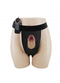 Полый вибрострапон на регулируемых трусиках Draven - 17,5 см. - Baile - купить с доставкой в Вологде