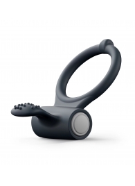 Черное эрекционное кольцо Power Clit - Dorcel - в Вологде купить с доставкой