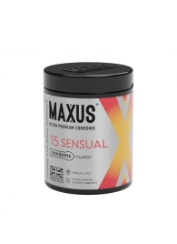 Анатомические презервативы MAXUS Sensual - 15 шт. - Maxus - купить с доставкой в Вологде