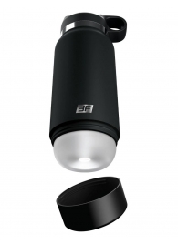 Черный мастурбатор в виде бутылки Fap Flask - Pipedream - в Вологде купить с доставкой