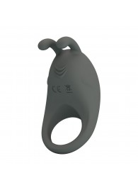 Серое эрекционное кольцо с вибрацией Master Ring - Baile - в Вологде купить с доставкой