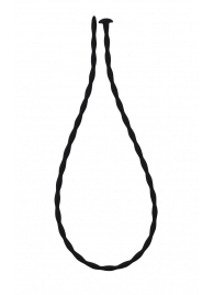 Черный уретральный массажер Glide Extra Small - 30 см. - Lola Games - купить с доставкой в Вологде