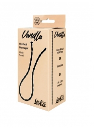 Черный уретральный массажер Glide Small - 30 см. - Lola Games - купить с доставкой в Вологде