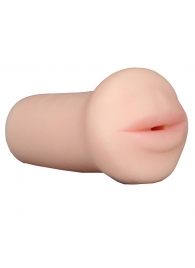 Нежный мастурбатор-ротик REALSTUFF 5INCH MASTURBATOR BJ - Dream Toys - в Вологде купить с доставкой