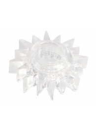 Прозрачное гелевое эрекционное кольцо-солнце - Toyfa Basic - в Вологде купить с доставкой