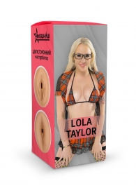 Двусторонний мастурбатор Lola Taylor - 22 см. - ФлешНаш - в Вологде купить с доставкой
