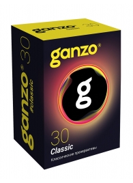 Классические презервативы с обильной смазкой Ganzo Classic - 30 шт. - Ganzo - купить с доставкой в Вологде