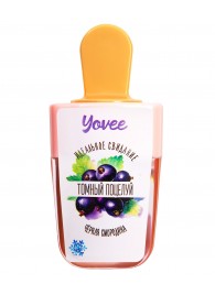 Охлаждающий бальзам для губ «Томный поцелуй» с ароматом черной смородины - 5 мл. - ToyFa - купить с доставкой в Вологде