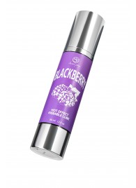 Массажное масло 2-в-1 Blackberry Hot Effect с разогревающим эффектом и вкусом ежевики - 50 мл. - Secret Play - купить с доставкой в Вологде