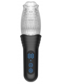 Автоматический мастурбатор Oral Sex Masturbator с функциями ротации, вибрации и фрикций - Secwell - в Вологде купить с доставкой