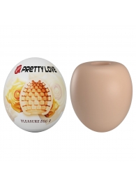 Бежевый мастурбатор-яйцо Pleasure Egg II - Baile - в Вологде купить с доставкой