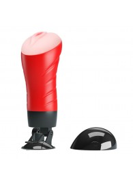 Мастурбатор-вагина Delia с вибрацией и присоской - Baile - в Вологде купить с доставкой