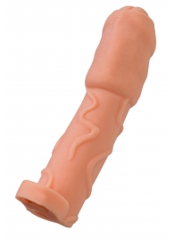 Телесная удлиняющая насадка - 16 см. - ToyFa - в Вологде купить с доставкой