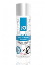 Возбуждающий лубрикант на водной основе JO Personal Lubricant H2O Warming - 60 мл. - System JO - купить с доставкой в Вологде