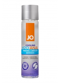 Анальный охлаждающий и обезболивающий лубрикант на водной основе JO Anal H2O COOLING - 120 мл. - System JO - купить с доставкой в Вологде
