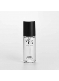 Съедобное cогревающее массажное масло Slow Sex - 50 мл. - Bijoux Indiscrets - купить с доставкой в Вологде