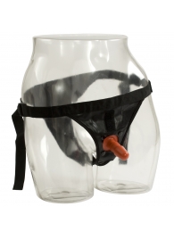 Трусики со штырьком для фиксации насадок Ultra Harness with Plug - Doc Johnson - купить с доставкой в Вологде