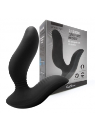 Черный вибромассажер простаты 3,5’’ Curve P-spot Massager - 12 см. - Erokay - в Вологде купить с доставкой