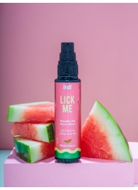 Гель Lick Me с согревающим эффектом и ароматом арбуза - 50 мл. - INTT - купить с доставкой в Вологде