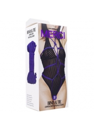 Фиолетовая верёвка для связывания и фиксации Bind Tie - 9,14 м. - Doc Johnson - купить с доставкой в Вологде