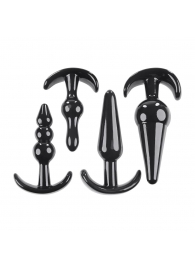 Набор из 4 анальных пробок-якорей Intro To Plugs - Selopa