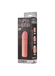 Фаллоудлинитель SUPER HERO Tempter - 16 см. - Lola Games - в Вологде купить с доставкой