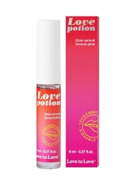 Возбуждающий блеск для губ Love Potion - 8 мл. - Love to Love - купить с доставкой в Вологде