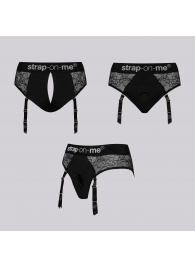 Трусики для фиксации насадок Strap-on-me Harness Lingerie Diva XS - Strap-on-me - купить с доставкой в Вологде