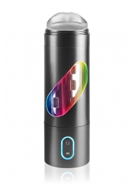 Перезаряжаемый мастурбатор-ротик Extreme Toyz Rechargeable Roto-Bator Mouth - Pipedream - в Вологде купить с доставкой