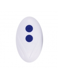 Синее эрекционное виброкольцо с клиторальной подушечкой и пультом ДУ Adjustable Fun Ring - Zero Tolerance - в Вологде купить с доставкой