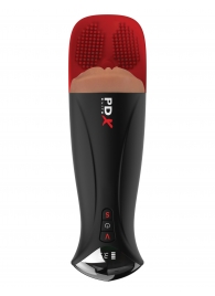 Мастурбатор-вагина в колбе с вибрацией Fuck-O-Matic Pro XL - Pipedream - в Вологде купить с доставкой