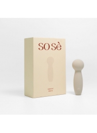 Серый мини-вибромассажёр Harmony - Sose