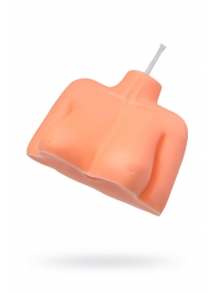 Оранжевая сувенирная свеча «Женский силуэт» - Pecado - купить с доставкой в Вологде