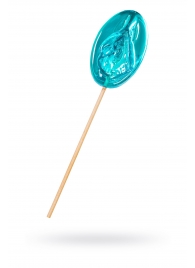 Леденец в форме вагины со вкусом блю кюрасао - 50 гр. - Sosuчki - купить с доставкой в Вологде