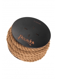 Джутовая веревка для шибари на катушке - 5 м. - Pecado - купить с доставкой в Вологде