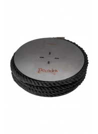 Черная веревка для шибари на катушке - 10 м. - Pecado - купить с доставкой в Вологде