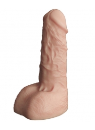 Телесный фаллоудлинитель с мошонкой Cock Next - 17 см. - LOVETOY (А-Полимер) - в Вологде купить с доставкой