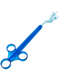 Синий шприц для введения лубриканта XL Lubricant Launcher - XR Brands - купить с доставкой в Вологде