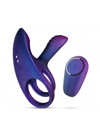 Фиолетовое эрекционное виброкольцо с клиторальной подушечкой Infinity Ignite - ONE DC B.V. - в Вологде купить с доставкой