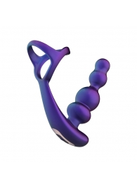 Фиолетовое эрекционное виброкольцо с анальной ёлочкой Stellar Force - ONE DC B.V. - в Вологде купить с доставкой