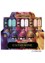 Набор из 15 мастурбаторов Catherine Olga - Baile - в Вологде купить с доставкой