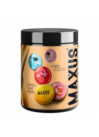 Точечные презервативы MAXUS 2000 Amazing Dots с железным кейсом - 15 шт. - Maxus - купить с доставкой в Вологде