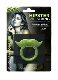 Люминесцентное эрекционное виброкольцо Hipster - Clara Morgane - в Вологде купить с доставкой